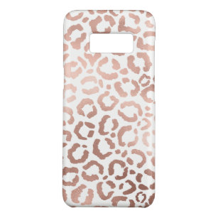 Chic Rose Gold Leopard Cheetah Animal Print Case-Mate Samsung Galaxy S8 Hülle