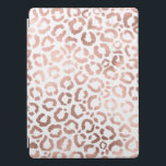 Chic Rose Gold Leopard Cheetah Animal Print iPad Pro Hülle<br><div class="desc">Dieses elegante und schicke Design ist perfekt für die moderne Mode. Es verfügt über ein Imitat gedruckt Rose Gold handgezeichnet Leopard/cheetah Safari Tierdruck auf einem einfachen weißen Hintergrund. Es ist hübsch, niedlich und trendig! ***WICHTIGE HINWEIS FÜR DESIGN: Für individuelle Designanfragen, wie z.B. passende Produktanfragen, Farbänderungen, Platzierungsänderungen oder andere Änderungswünsche, klicken...</div>