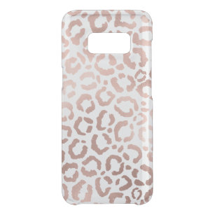 Chic Rose Gold Leopard Cheetah Animal Print Get Uncommon Samsung Galaxy S8 Hülle