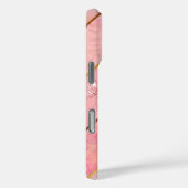 Chic Rose Gold mädchenhaft elegant geometrisch Case-Mate iPhone Hülle (Rückseite / Rechts)