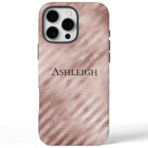 Chic Rose Gold Streifen