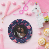 Chic Rose Hochzeiten Teller für Trauzeugen von Bri (Party)