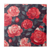 Chic Rose Keramik Fliesen für Badezimmer Wände (Vorderseite)