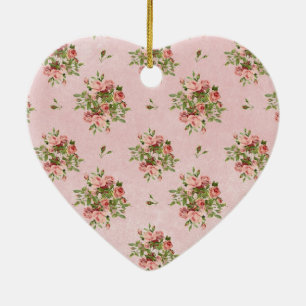 Chic Rose Keramikornament