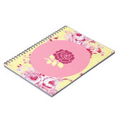 Chic Rose Notebook Notizblock (Linke Seite)