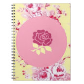Chic Rose Notebook Notizblock (Vorderseite)