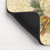 Chic-Rosen-Blumen Mousepad (Ecke)