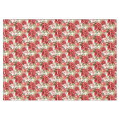 Chic Rote Rosen Tischdecke (Vorderseite (Horizontal))