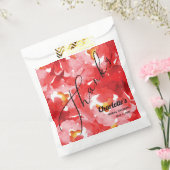 Chic Rote Rosen Vielen Dank Geschenktütchen (Versiegelt)