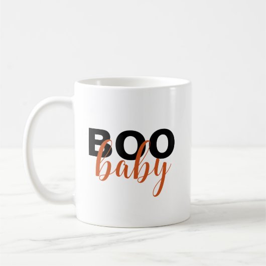 Chic Royal Sienna Black Boo Baby Kaffeetasse (Links)