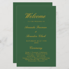 Chic Sage Green und Gold Elegante Hochzeit