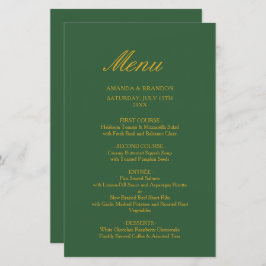 Chic Sage Green und Gold Elegante Hochzeit