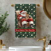 Chic Santa Claus Weihnachtsbath Set
