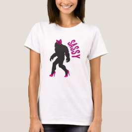 Chic Sassy Sasquatch (Big Foot) T-Shirt