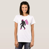 Chic Sassy Sasquatch (Big Foot) T-Shirt (Vorne ganz)