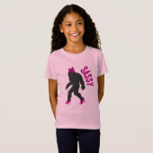 Chic Sassy Sasquatch (Big Foot) T-Shirt (Vorne ganz)