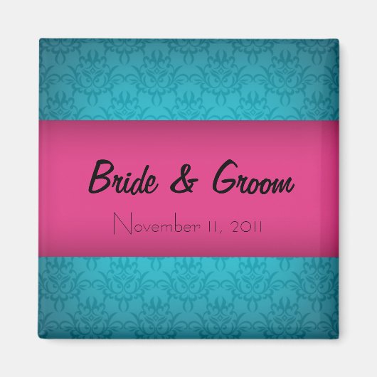 Chic Save the Date Magnet (Vorne)