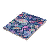 Chic Schildkrötenkorallen Fliese (Seite)