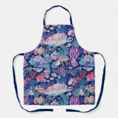 Chic Schildkrötenkorallen Schürze (Vorderseite)