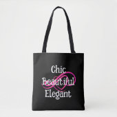 Chic, schöne, elegante Tasche (Vorderseite)