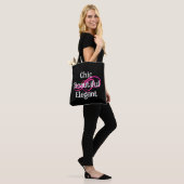 Chic, schöne, elegante Tasche (Am Model)