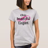 Chic, schönes, elegantes T-Shirt (Vorderseite)