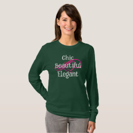Chic, schönes, elegantes T-Shirt