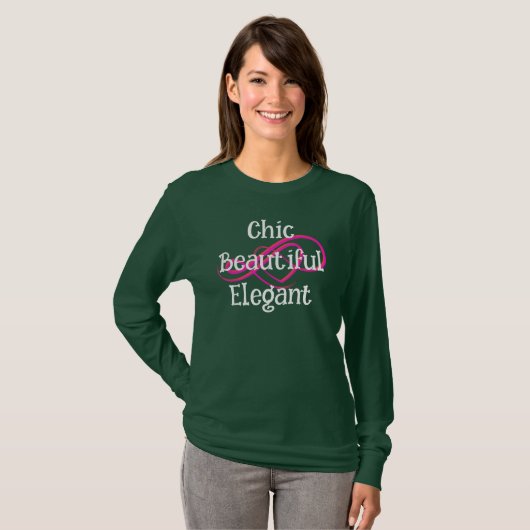 Chic, schönes, elegantes T-Shirt (Vorne ganz)