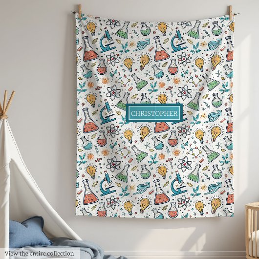 Chic Schuldecke mit Pastellfarben für Jungen Fleecedecke