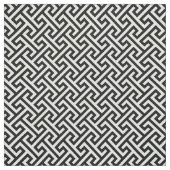 Chic Schwarz-Weiß-Muster Stoff (Muster)