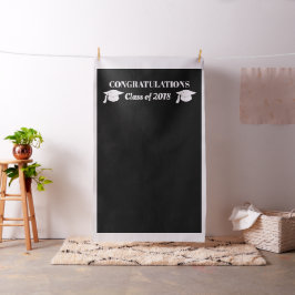 Chic schwarzer Diy graduierter Stoff
