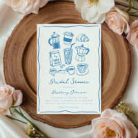 Chic Scribble Coffee Brautparty