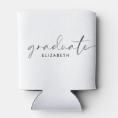 Chic Script-Abschluss Dosenkühler (Rückseite)