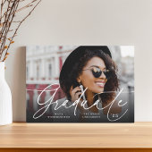 Chic Script | Ankündigung von Foto Abschluss