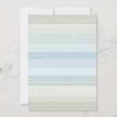 Chic Script Baby Foto Geburtsankündigung Dankeskarte (Rückseite)