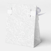 Chic Script Calligraphy Vielen Dank Geschenkschachtel (Rückseite)