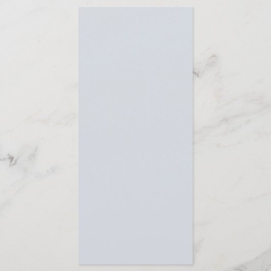 Chic Script Eucalyptus Foliage Pastel Blue Wedding Menükarte (Rückseite)