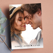 Chic Script-Foto Save The Date