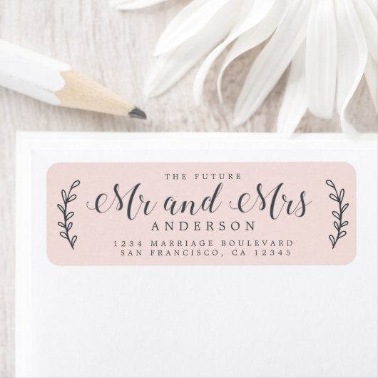 Chic Script Future Mr. Pink Rücksendeadresse (Insitu)