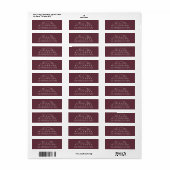 Chic Script Future Mr. Wedding Address (Vorne)