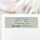 Chic Script Future Mr. Wedding Address (Insitu)