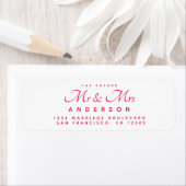 Chic Script Future Mr. Wedding Address (Insitu)