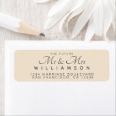 Chic Script Future Mr. Wedding Address (Insitu)