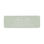 Chic Script Future Mr. Wedding Address (Vorne)