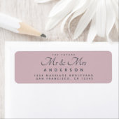 Chic Script Future Mr. Wedding Address (Insitu)