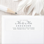Chic Script Future Mr. Wedding Address (Insitu)