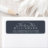 Chic Script Future Mr. Wedding Address (Insitu)