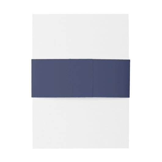 Chic Script Future Mr. Wedding Date Dark Blue Einladungsbanderole (Rückseitenbeispiel)