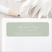 Chic Script Future Mr. Wedding Rücksendeadresse (Insitu)