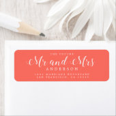 Chic Script Future Mr. Wedding Rücksendeadresse (Insitu)